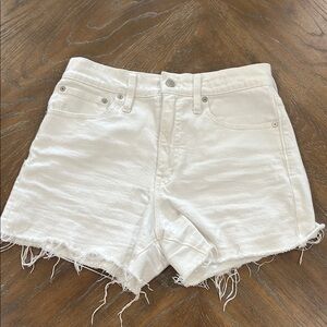 MADEWELL High-Rise Denim Shorts